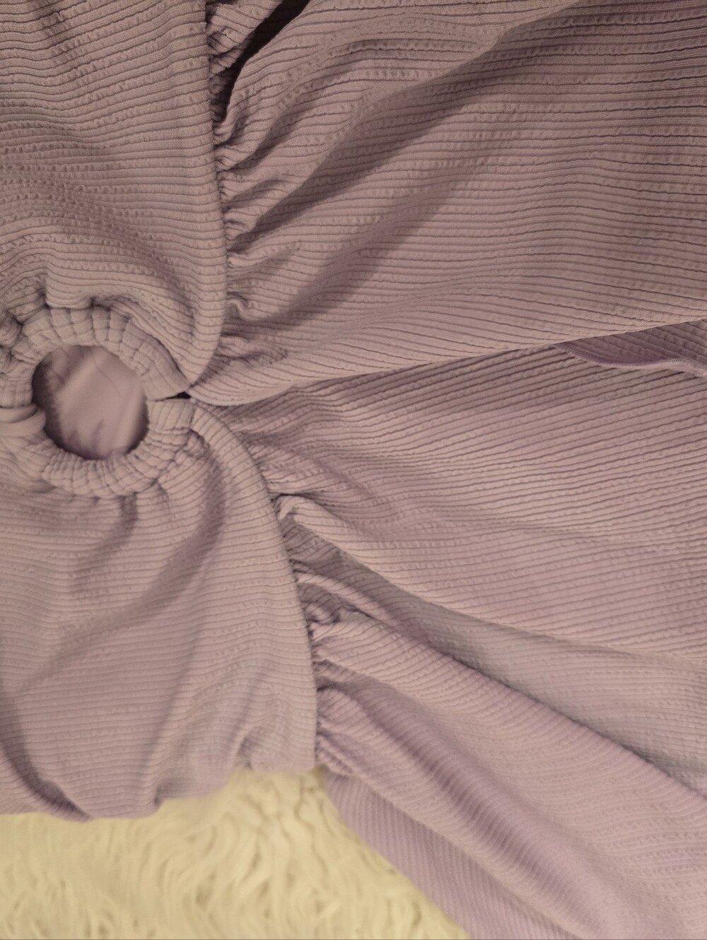 New Popflex Tidepool Tankini Top Lilac Digital Lavender Small S Coquette - Picture 9 of 11